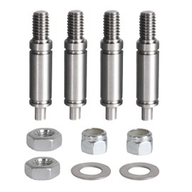 Upgraded W10359271 W10359272 Dryer Front Back Drum Support Roller Shaft kit, fit for Whirlpool old Left and Right Hand Thread Dryer Roller Shaft, with good resistance, reducing vibration and noise