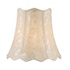 Aspen Creative 34067, Handsewn Pagoda Ivory Spider Shade, Jacquard Textured