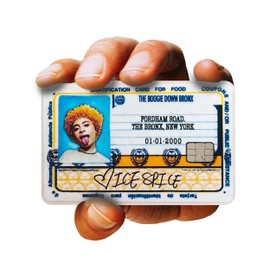 STiCKiEMART Rapper Ice ID Skin cover for DEBIT|CREDIT|TRANSIT|CARDS Includes Applicator
