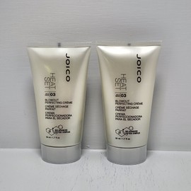 Joico Heat Set 03 Blowout Perfecting Creme Travel Size 1.7 oz | Pack of 2 | New