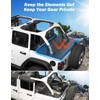 JOYTUTUS Tonneau Cover 4 Door Compatible with Wrangler JLU 2018-2026,