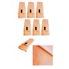 ► 6 x Elegant Fabric Napkins / Apricot / Orange