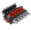 kimllier 5 Spool Hydraulic Valve 13GPM 3600PSI Hydraulic Directional Control