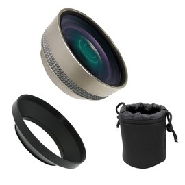 0.5X High Definition Super Wide Angle Lens w/Macro Compatible with Sony Cyber-Shot DSC-RX100 VI (Includes Lens Adapters)