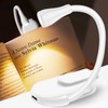 Ubitree LED Clip-On Reading Light - Stepless Dimmable, 3 Lighting