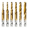 Hyack Tap Drill, Drill Tapping, Set of 6, Threading, Tap,