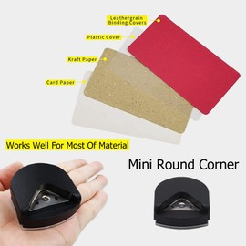 Corner Rounder, Mini Corner Round Set, Portable Corner Punch, Corner Punch for Paper Crafts, Corner Cutter, Radius Cutter, Corner Paper Punch, Scrapbooking Tool for Photo Cards