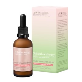 Spilanthox therapy - Glow Hydrator Serum - Gesichtsserum mit Glass Skin Effekt - Gesichtspflege für Mimikglättung & Feuchtigkeit - mit Spilanthol, Hyaluron & Aloe Vera - vegane Naturkosmetik - 50ml