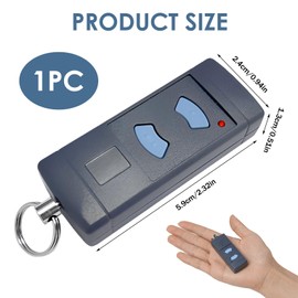 868MHz Garage Door Remote for HORMANN HSE2-868 HSM4-868 HS4-868 HS1-868 HSM2-868 GARADOR Promatic Blue Button Garage Door Opener Universal Handheld Transmitter Replacement Fob Control
