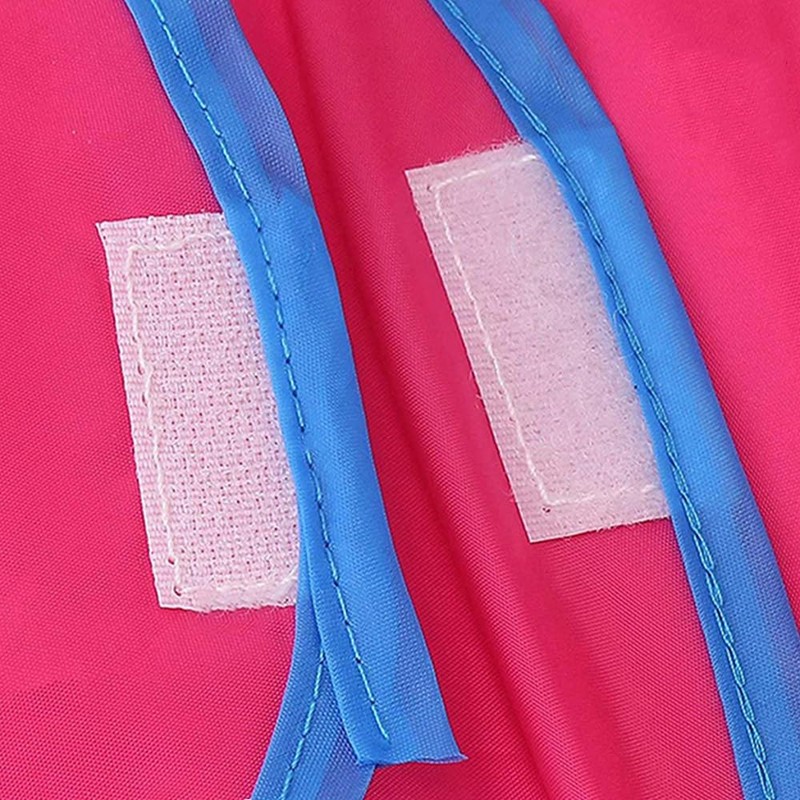 Voarge Nylon Waterproof Painting Apron with Sleeves for Kids 7-12