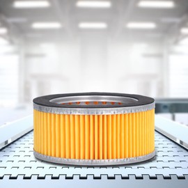 Air Compressor Filter, 106x84x51mm 5Pcs Power Tool Replacement Parts Central Pneumatic Air Compressor Parts, Piston Air Compressor Filter Inner Element Inside Equipment