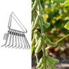 Fenteer Peanut Picker Rake Edamame Picker Hand Sturdy Versatile Fruit