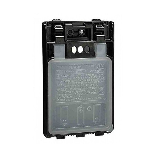 Yaesu Original FBA-39 AA Battery Case (Fits 3 x AA BatteriesAA Batteries Not Included) for VX-8R Series - Includes: Belt Clip and Screws