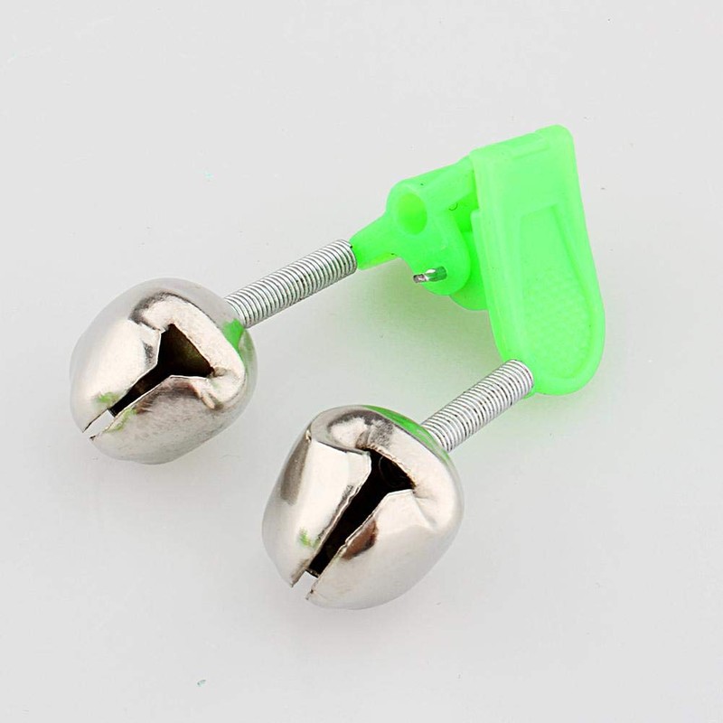 Nimomo 10 pcs Fishing Bell, Double Alarm Bells, Night Accessory