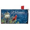 Briarwood Lane Winter Solitude Cardinal Magnetic Mailbox Cover Welcome Standard