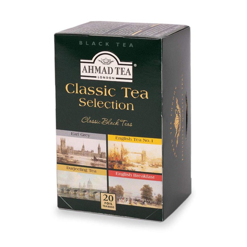 English Teas, "Classic Tea Selection" - Tagged & Aluminium Foil