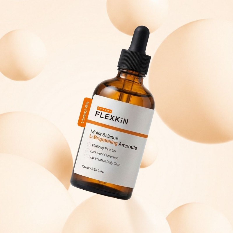 Flexkin Moist Balance Ampoule L-Brightening, 100ml, 1 piece / 플렉스킨
