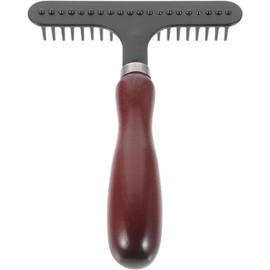 Peine de Aseo Canino Doble Cara – Modelo XU8TL15U8TAD72I3L – Mango de Madera