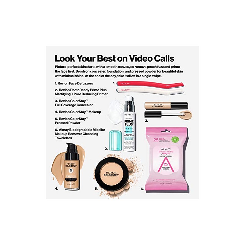 Revlon Colorstay polvo prensado, Light, 1 pieza