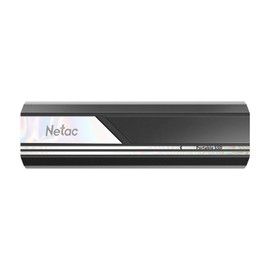 Netac ZX10 2TB Extreme 2TB Portable NVMe SSD, USB-C, up to 1050MB/s Read Black Solid State Hard Drive