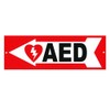 AED Sign - Left Arrow