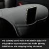 Black Panther Car Seat Cover, 1 Piece Universal Sideless Driver
