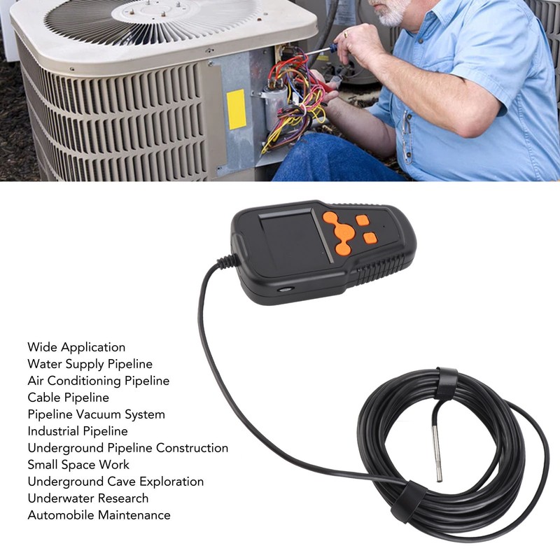 Industrial Borescope 2.4 Inch Screen IP67 Water Resistant 3.9mm Lens