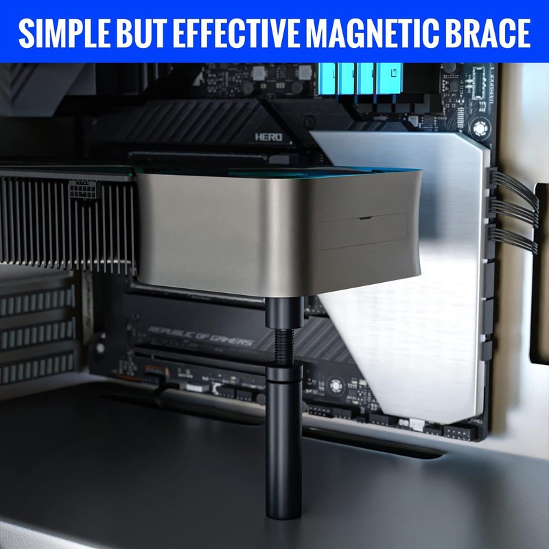 GPU Support Bracket,Aluminium Alloy Graphics Card Anti Sag Holder