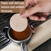 600 PCS Unbleached Coffee Filter Papers Compatible with Aerobie Aeropress