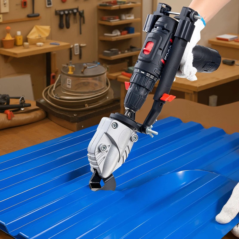 VEVOR Metal Shear Cutter Drill Attachment Sheet for Stainless Steel