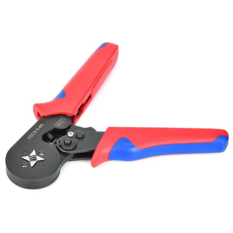 Crimper Pliers, HSC8 6-4A Self-Adjusting Ratchet Crimping Pliers 0.25 ~