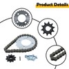 Etersec 420 Chain Sprocket Kit 25T Rear & 10T Front