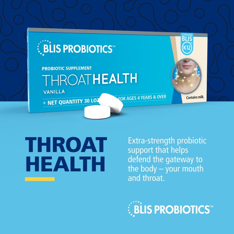 BLIS BLIS ThroatHealth K12 + Kids ThroatHealth K12