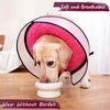 Inflatable Dog Cone Collar with Enhanced Anti-Licking, Soft Neck Donut