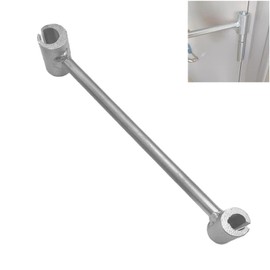 Jiawu Door Hinge Adjustment Tool, 14-19 Mm Hinges Gap Adjusting Wrench, Door Hinge Repair Tool, Hinges Gap Wrench, Hinge Repair Spanner, Hinge Adjuster Tool for 8.5‑17.5 Hinges