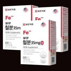 Iron supplements for children, pregnant women, non-heme iron supplements, couples for 3 months / 어린이 철분제 임산부 비헴철 철분제 부부 3개월