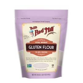 Bob's Red Mill Vital Wheat Gluten Flour, 20-ounce (Pack of 4)