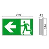RR-NORD Emergency light LED IP65 emergency lighting emergency sign light