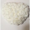 JOANNDLES Valentine's White Heart with Rose Buds Soap Fresh Linen