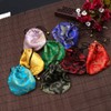 HUAJINGKEJI Premium Jewelry Silk Drawstring Bags Traditional Silk Travel Chinese