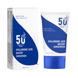 Hyaluronic Acid Watery Sun Gel Moisturizing Sunscreen 50ml / 1.69 fl.oz for Summer Outdoor All skin types Sunscreen With No White Cast