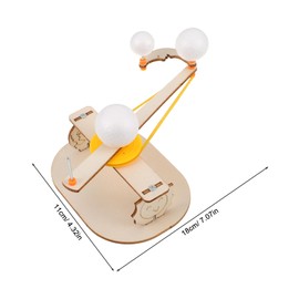 Abaodam 3set Solar System Model Educational Astronomy Moon Sun Orbit for Classroom and Outdoor Activities Portable Celestial Simulation