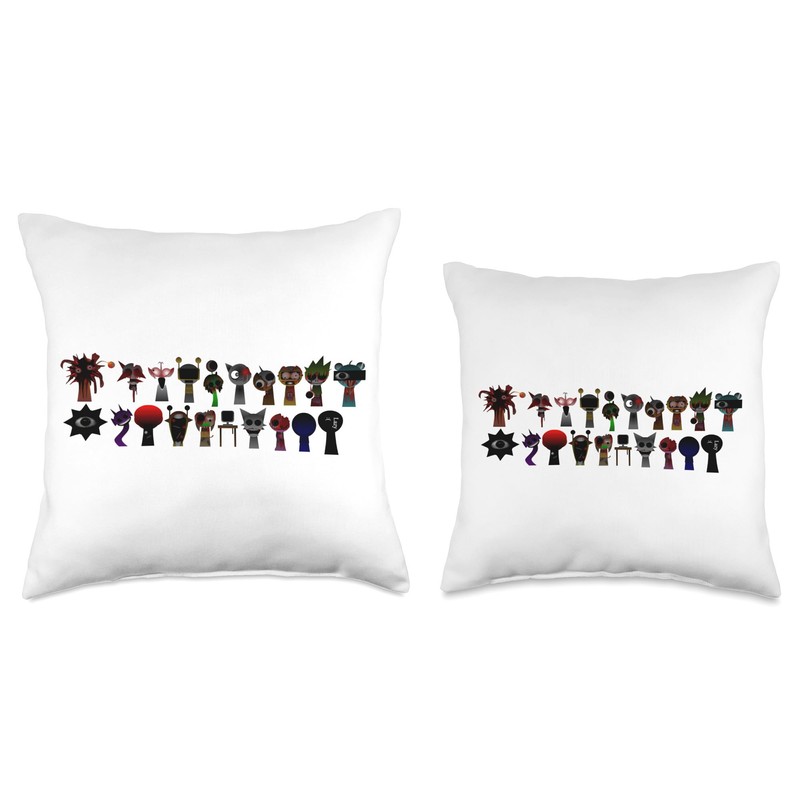 All Sprunky! Phase 3 | Jevin Funbot Simon Throw Pillow