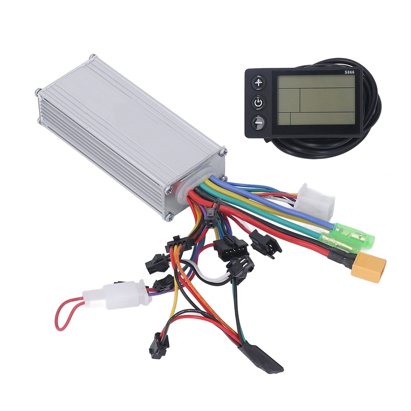 Bike Controller S866 LCD Display Replacement Brushless Controller Kit for