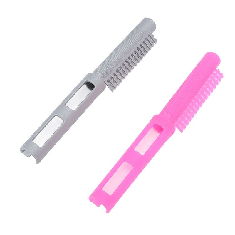 50Pcs Hair Perm Rod Rugged Hook Teeth Hollow Out Versatile
