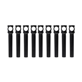 Pocket Wine Bottle Opener - Pack of 9 - Manual Easy Corkscrew - Basic Travel Size Plastic Wine Corkscrew