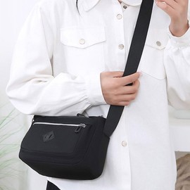 FAVORTALK Waterproof Cross Body Bags for Women Portable Cross Body Bag for Ladies Girls Casual Phone Bags with Adjustable Strap for Shopping Dating Daily Working Travel(Black) - B38317