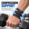 Ultra-Thin Wrist Brace for Workout Support – Soft Knit Polyester