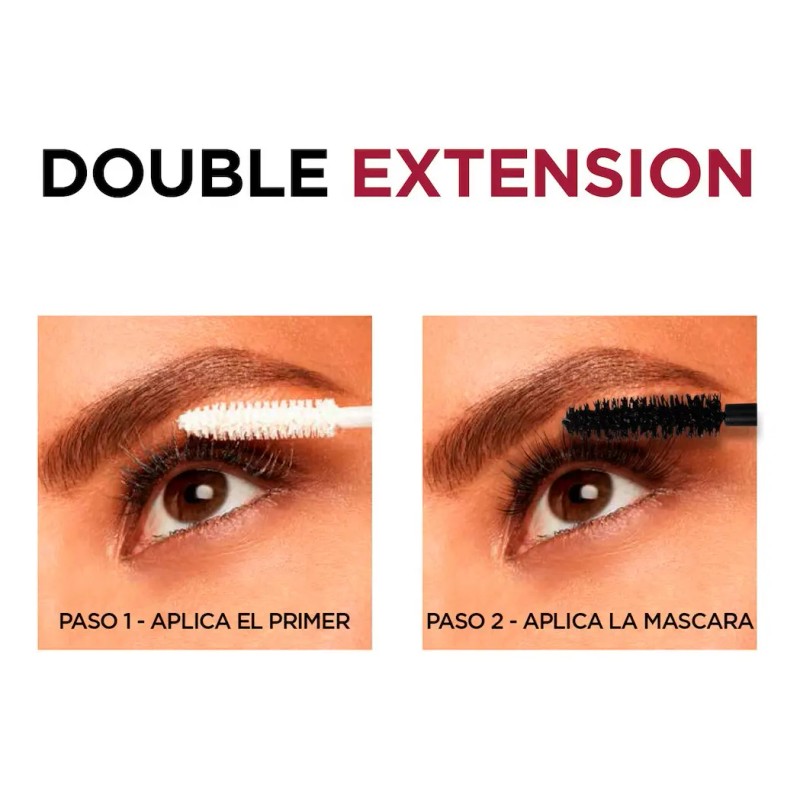 Máscara De Pestañas Double Extend Beauty Tubes L´Oréal - 5ml