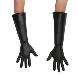 Disguise Mrs. Incredible Classic Adult Costume and The Incredibles Gloves Bundle, Adult Size M (8-10)